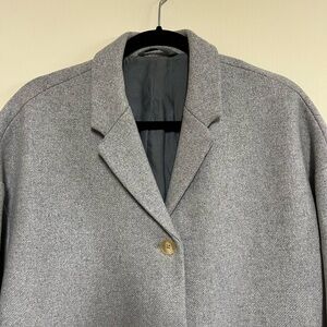 Everlane Gray Women's Wool Peacoat